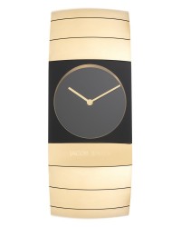 Jacob Jensen Arc Gold Tone Titanium Black Dial Men's Watch 573