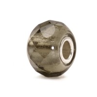 Trollbeads Grey Prism Bead