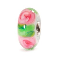 Trollbeads Rose Bead Glass