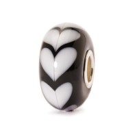 Trollbeads White Heart Bead