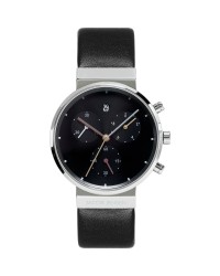 Jacob Jensen Chronograph Titanium Black Dial Women's Watch 613