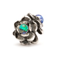 Trollbeads Three Flowers Bead Silver