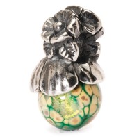Trollbeads Forget-Me-Not Bead with Bud