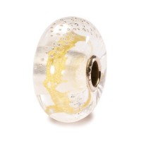 Trollbeads Gold Silver Trace Bead