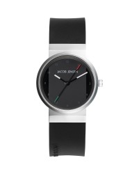 Jacob Jensen New Series Stainless Steel Black Dial Men's Watch 742