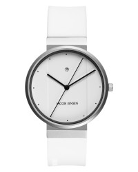 Jacob Jensen New Series Stainless Steel White Dial Men's Watch 754