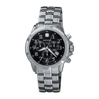 Wenger GST Chrono Black Dial Bracelet 78256