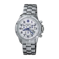 Wenger GST Chrono Silver Dial Bracelet 78259