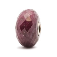 Trollbeads Ruby Bead w/Silver Core