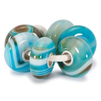 Trollbeads Turquoise Striped Agate Kit