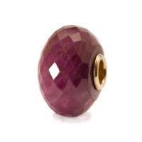Trollbeads Ruby Bead w/ Gold Core