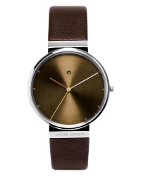 Jacob Jensen Dimension Stainless Steel Brown Dial Men's Watch 843