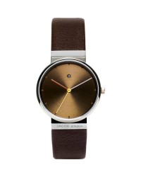 Jacob Jensen Dimension Stainless Steel Brown Dial Women's Watch 853