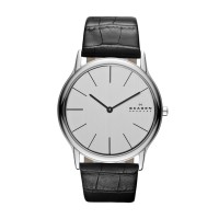 Skagen Theodor Stainless Steel Leather