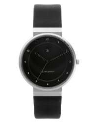 Jacob Jensen Dimension Stainless Steel Black Dial Men's Watch 860