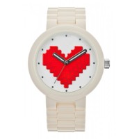Lego Be Mine White Adult Watch