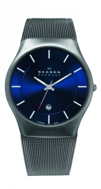 Skagen Matthies Titanium Stainless Steel Mesh