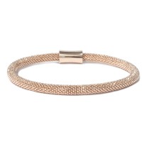 Rose gold plated 925 silver bracelet br-rif020