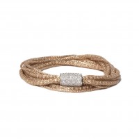 ROSE' COLOUR MULTISTRAND BRACELET br-diva02z