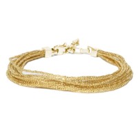925 silver bracelet yellow gold plated br-inca00y