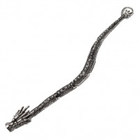 Inox Black Oxidized Dragon Bracelet