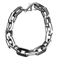 Inox Oval Chain Bracelet