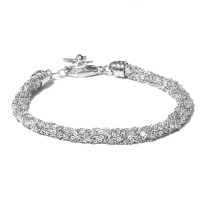 ø4,5mm 925 silver bracelet – rhodium plated brag2011a