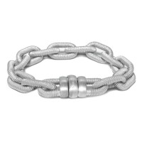 Rhodium plated 925 silver bracelet brag405-rhodium