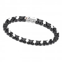 Zancan Bracelet Steel Black Ceramic EHB185