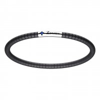 Zancan Bracelet Steel Black Ceramic Blue Spinel EHB190
