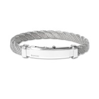 Rhodium plated 925 silver bracelet br-ercole01