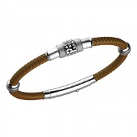Zancan Sterling Silver Brown Bracelet EXB582-MA