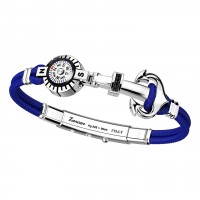 Zancan Bracelet Ship Cable Silver EXB633-BL