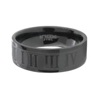 Inox Men's Stainless Steel Roman Numerals