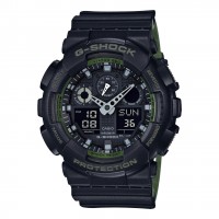 G-SHOCK Analog-Digital GA100L-1A Men's Watch Black GA100L-1A