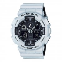 G-SHOCK Analog-Digital GA100L-7A Men's Watch White GA100L-7A
