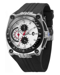 Danish Design Rubber Band Stainless Steel Chronograph Men's Watch