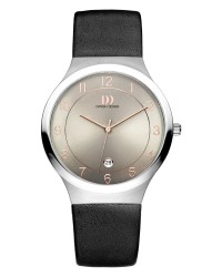 Danish Design Black Color Mesh Band Stainless Steel Men's Watch