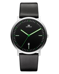 Danish Design Leather Band Stainless Steel Men's Watch