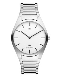 Danish Design Silver Stainless Steel Men's Watch