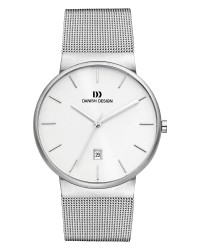 Danish Design Silver Color Mesh Band Stainless Steel Men's Watch