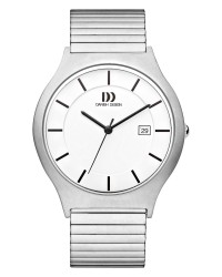 Danish Design Silver Color Titanium Men's Watch