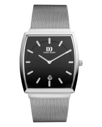 Danish Design Silver Color Mesh Band Stainless Steel Men's Watch