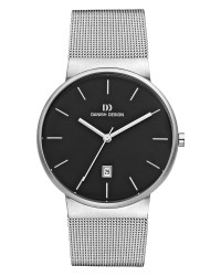 Danish Design Silver Color Mesh Band Stainless Steel Men's Watch