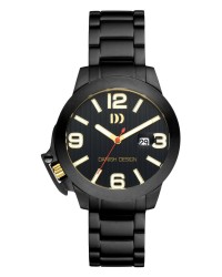 Danish Design Black Stainless Steel Men's Watch