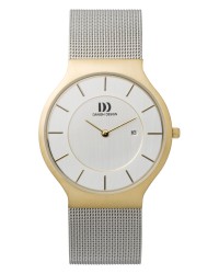 Danish Design Silver Color Mesh Band Stainless Steel Men's Watch