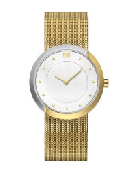 Danish Design Gold Color Mesh Band Stainless Steel Women's Watch