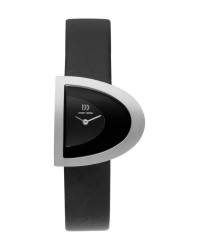 Danish Design Leather Band Titanium Women's Watch