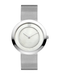 Danish Design Mesh Band Stainless Steel Women's Watch No Markers