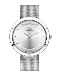 Danish Design Mesh Band Stainless Steel & Ceramic Women's Watch